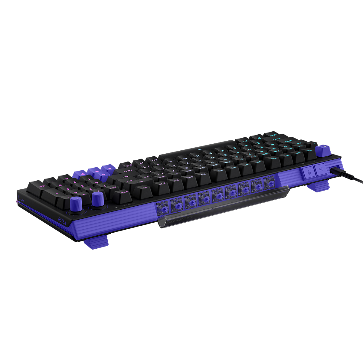 Logitech G512 X 98 類比機械雙軸有線電競鍵盤(98鍵-線性軸-黑色)