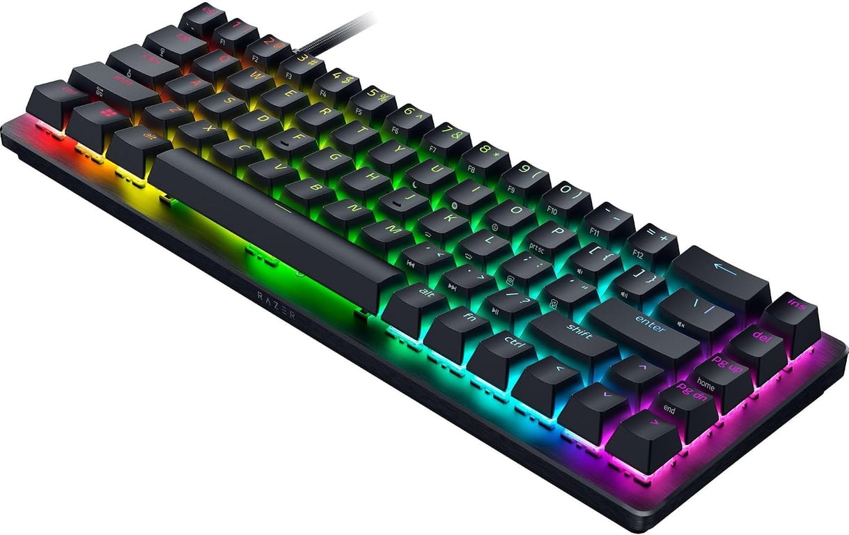 Razer Huntsman V3 HE Magnetic Mini 65% 8KHz 有線磁軸遊戲鍵盤(65%)