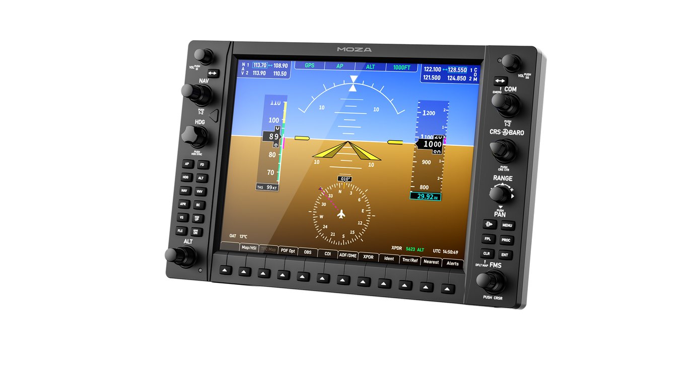 MOZA Flight MGX1000 飛行儀錶