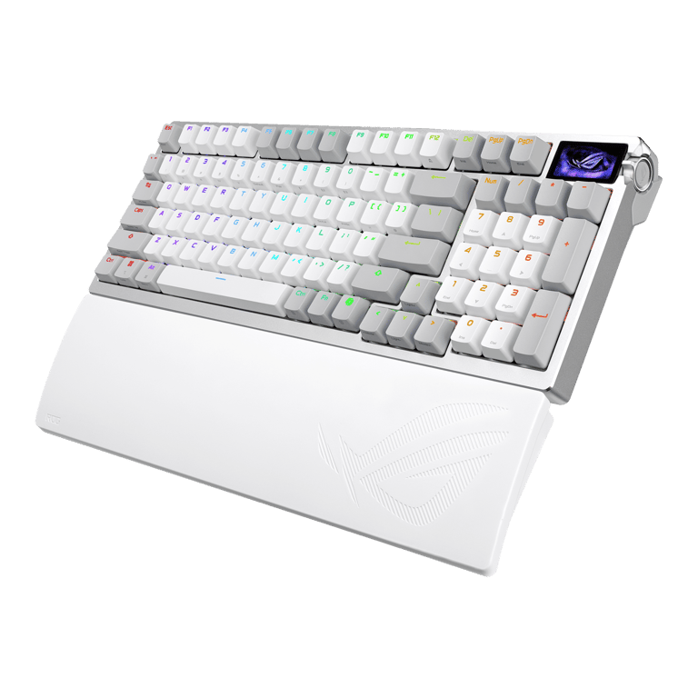 ASUS ROG AZOTH 96 HE Lite 8KHz 磁軸無線遊戲鍵盤(白色-Lite)
