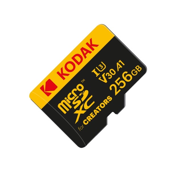 Kodak 柯達 V30 Creator系列 Class 10 UHS I U3 (with adaptor) microSD 記憶卡(256GB)