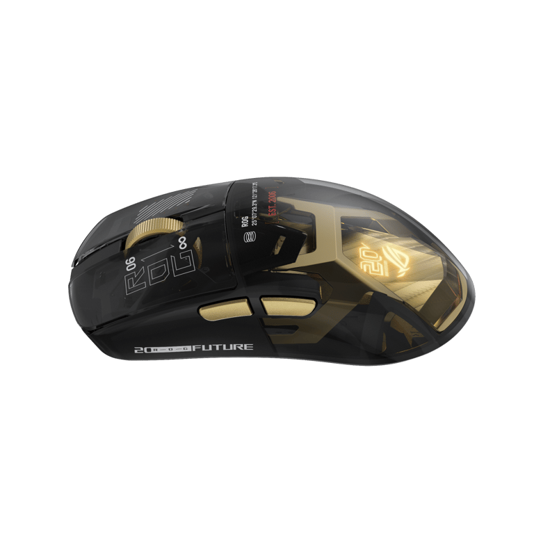 ASUS ROG Harpe II Extreme Edition 20 三模無線電競滑鼠(20周年紀念版)