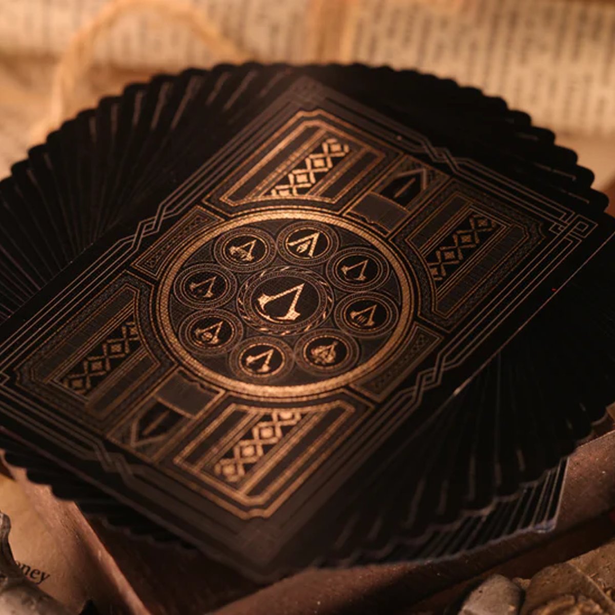 Room One Cards《Assassins Creed Legacy Ver. II》Playing Cards 啤牌(Onyx Signature Edition)