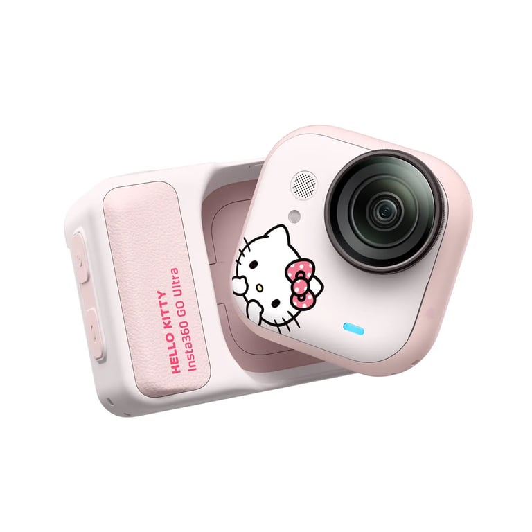 Insta360 Go Ultra 4K 便攜第一人稱運動/生活相機(Hello Kitty 聯名限定套裝)