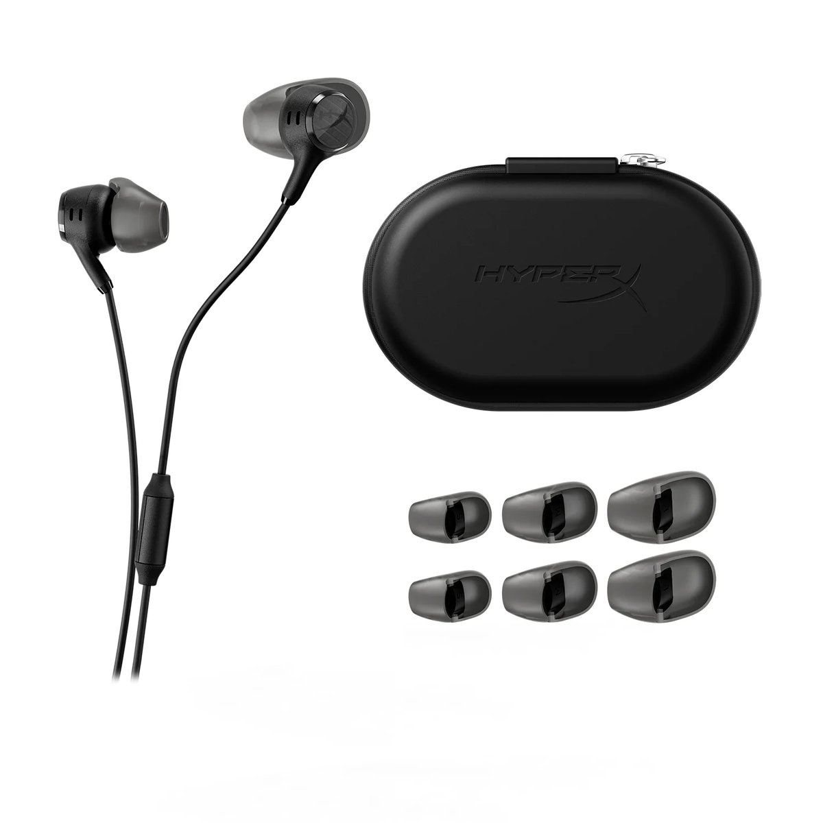 HyperX Cloud Earbuds 3 有線入耳式遊戲耳機(3.5mm-黑色)