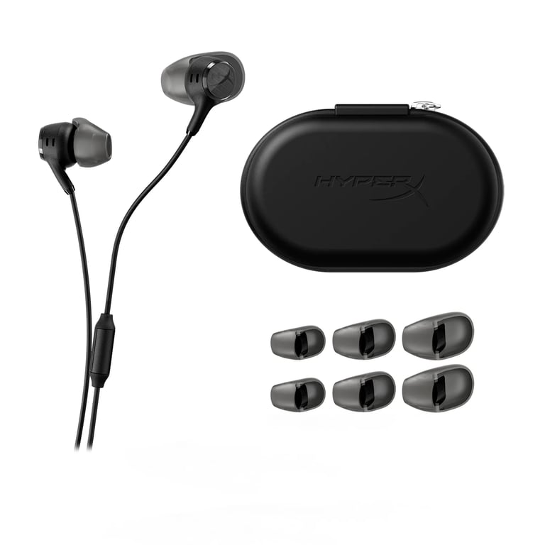 HyperX Cloud Earbuds 3 有線入耳式遊戲耳機(3.5mm-黑色)