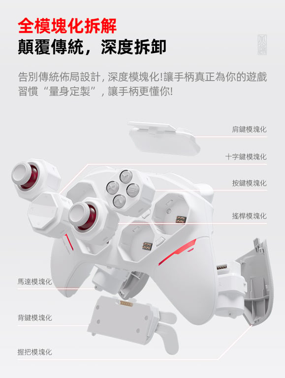 北通 盤古 模組化無線控制器