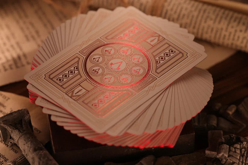 Room One Cards《Assassins Creed Legacy Ver. II》Playing Cards 啤牌(Garnet Signature Edition)