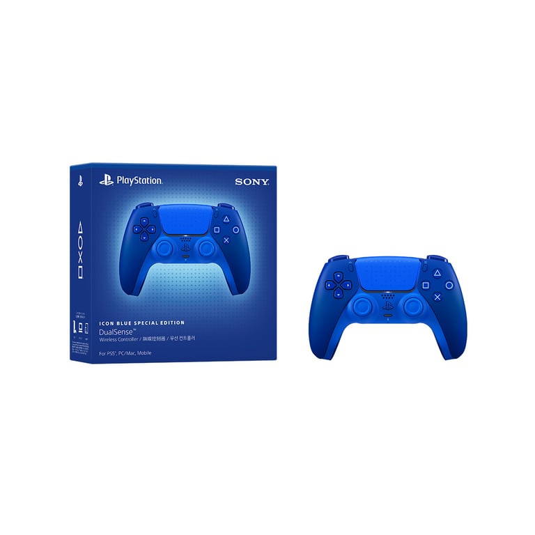 PlayStation 5 DualSense 無線控制器(CFI-ZCT2GZB)(經典藍特別版)