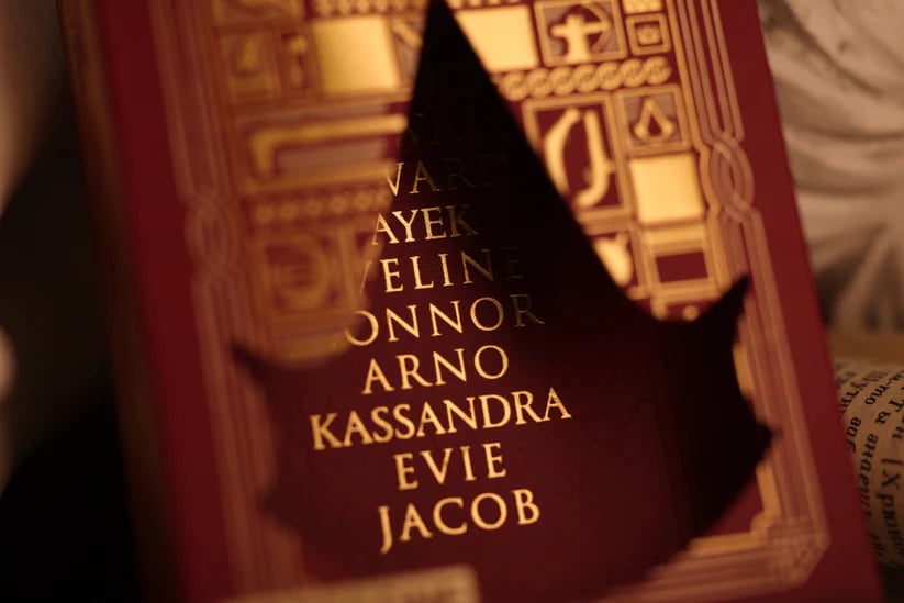 Room One Cards《Assassins Creed Legacy Ver. II》Playing Cards 啤牌(Garnet Hidden Blade Edition)