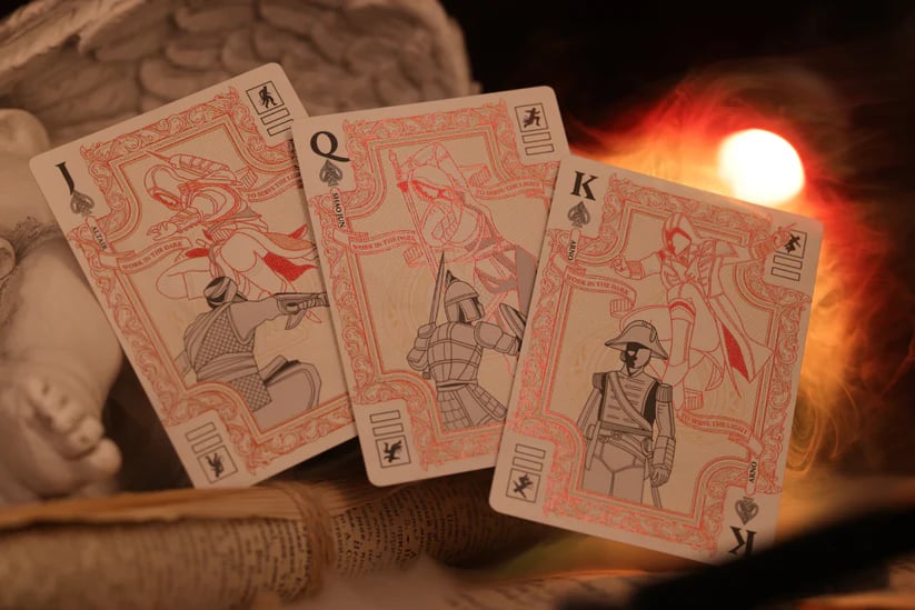 Room One Cards《Assassins Creed Legacy Ver. II》Playing Cards 啤牌(Garnet Signature Edition)