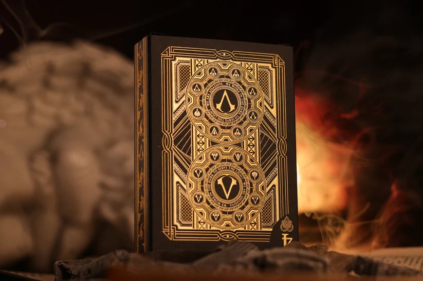 Room One Cards《Assassins Creed Legacy Ver. II》Playing Cards 啤牌(Onyx Hidden Blade Edition)