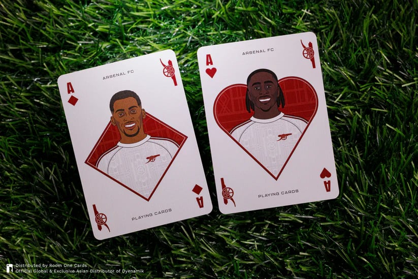 Room One Cards《Arsenal FC》Playing Cards 啤牌(3rd)