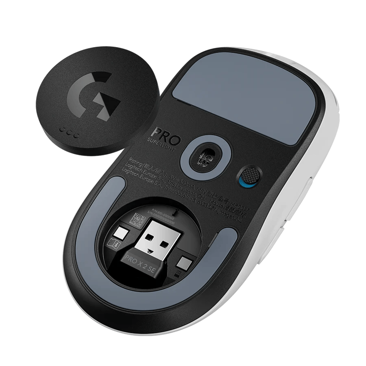 Logitech G PRO X SUPERLIGHT 2 SE 無線輕量化電競滑鼠(SE版-白色)