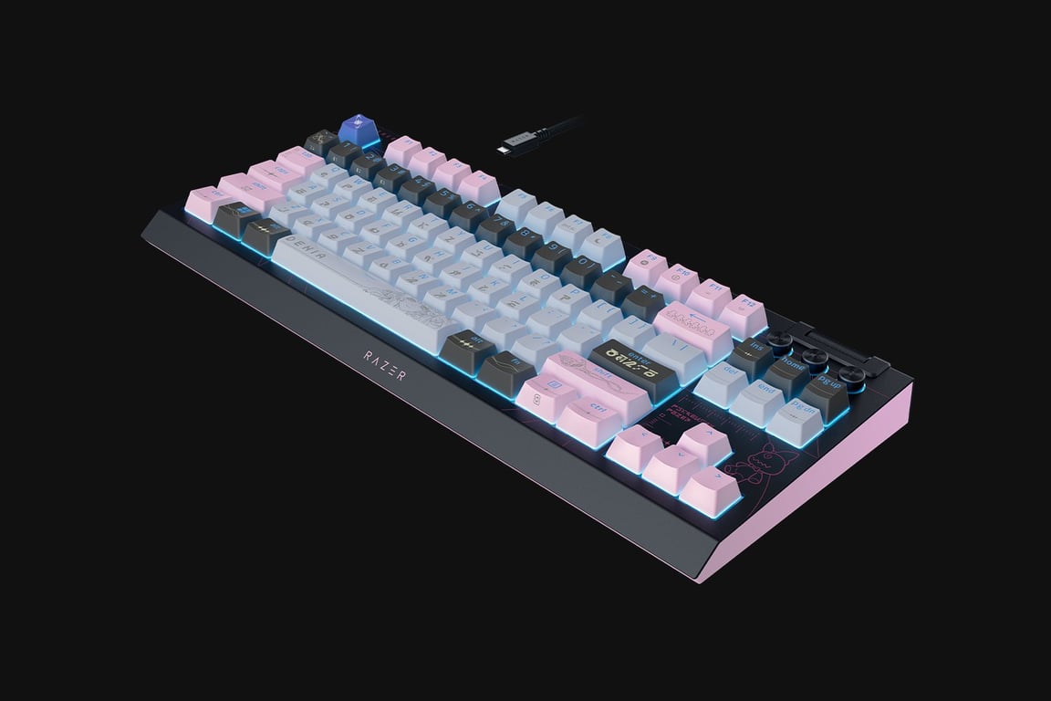 Razer Wuthering Waves Ed. 鳴潮 聯名版(BlackWidow V4 Tenkeyless HyperSpeed 無線鍵盤)