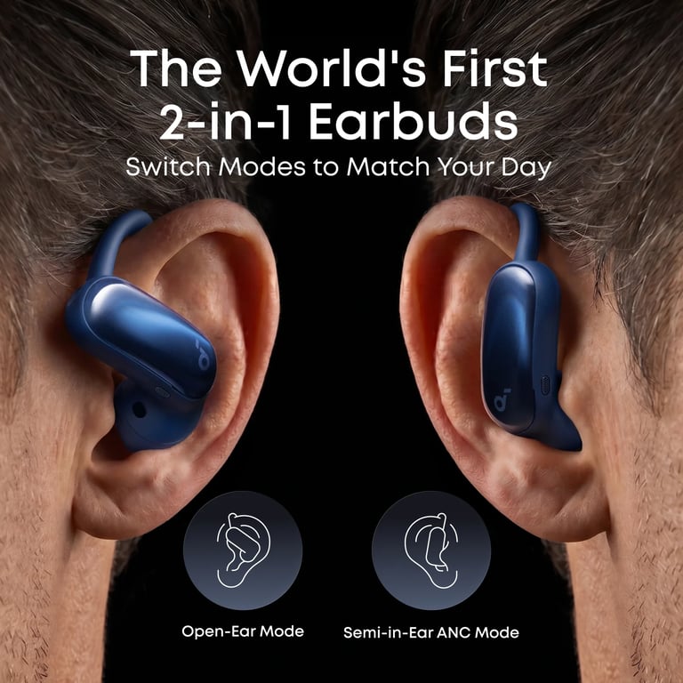 Anker Soundcore AeroFit 2 Pro 開放式氣導運動無線藍牙耳機 (A3875)(藍色)