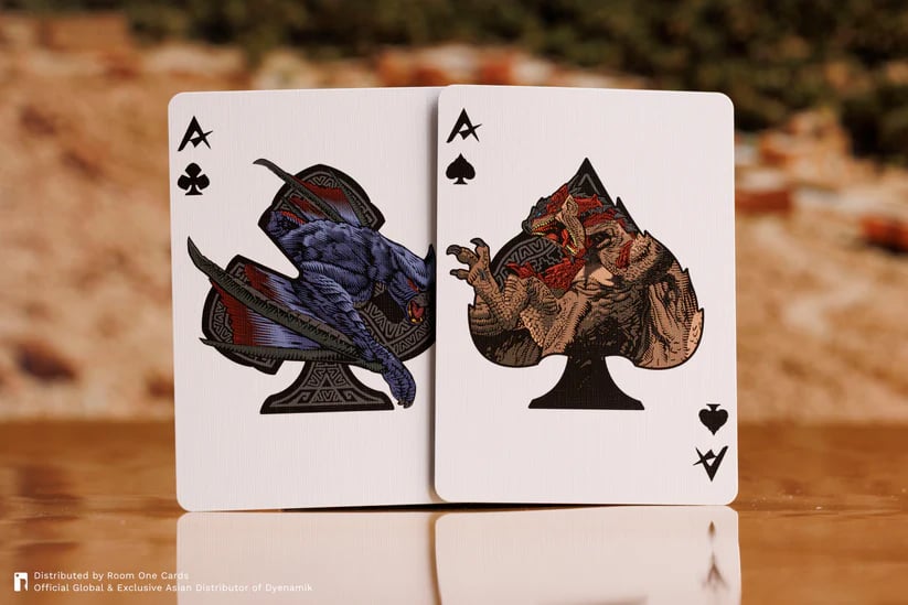 Room One Cards《Monster Hunter》Playing Cards 啤牌(Blue)
