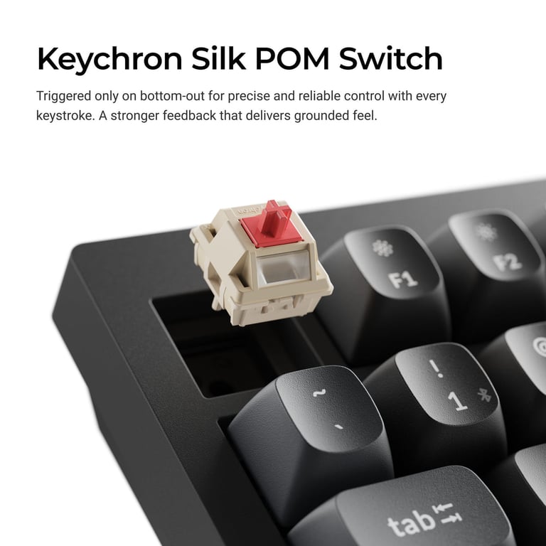 Keychron V3 Ultra 8K (V3U-D1) ZMK 三模無線機械鍵盤(碳黑-Gateron Jupiter 紅軸)