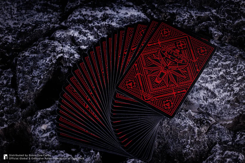 Room One Cards《The Witcher》Playing Cards 啤牌(Red Edition)