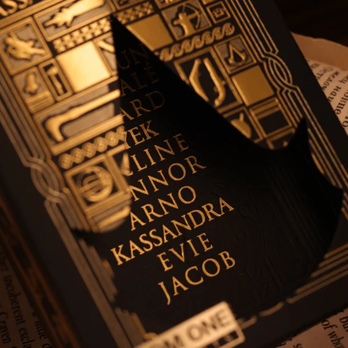 Room One Cards《Assassins Creed Legacy Ver. II》Playing Cards 啤牌(Onyx Hidden Blade Edition)