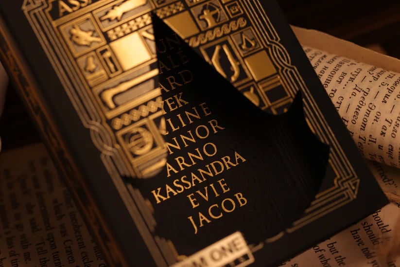 Room One Cards《Assassins Creed Legacy Ver. II》Playing Cards 啤牌(Onyx Hidden Blade Edition)