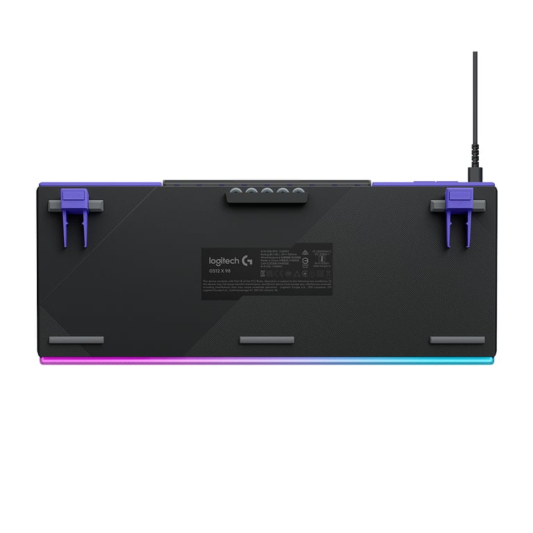 LogitechG G512 X 98 類比機械雙軸有線電競鍵盤(98鍵-線性軸-黑色)
