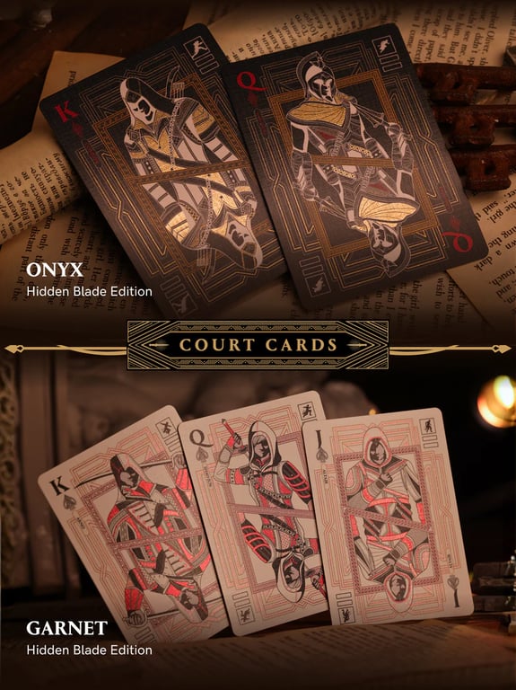 Room One Cards《Assassins Creed Legacy Ver. II》Playing Cards 啤牌(COLLECTORS 套裝)