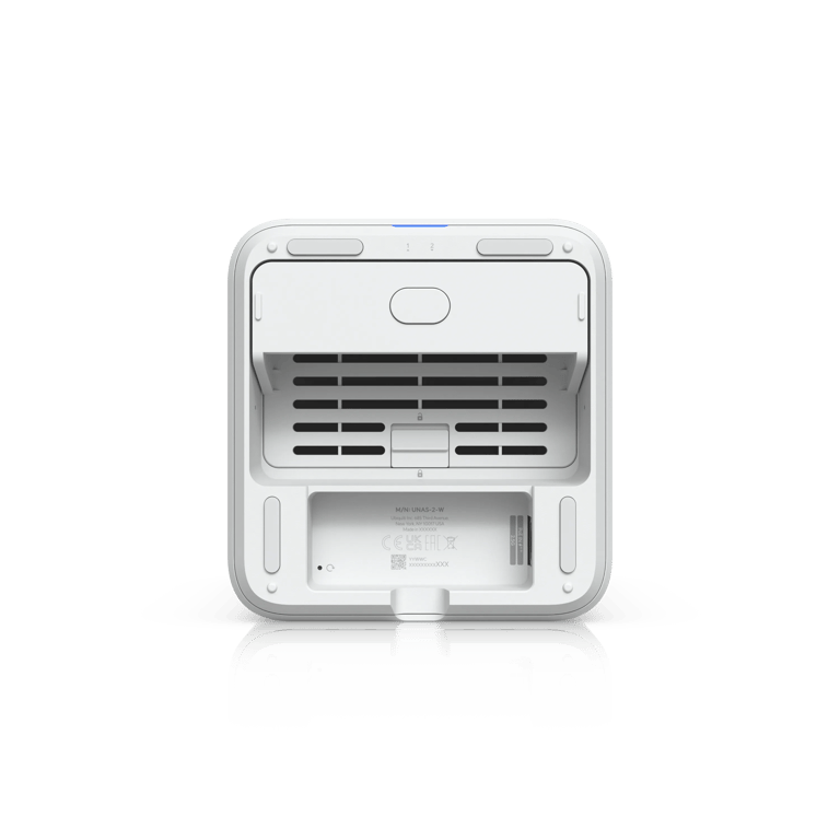 Ubiquiti UniFi UNAS-2-W Dual-bay / 2.5GbE / 白色 網路儲存伺服器 (NAS)(白色)