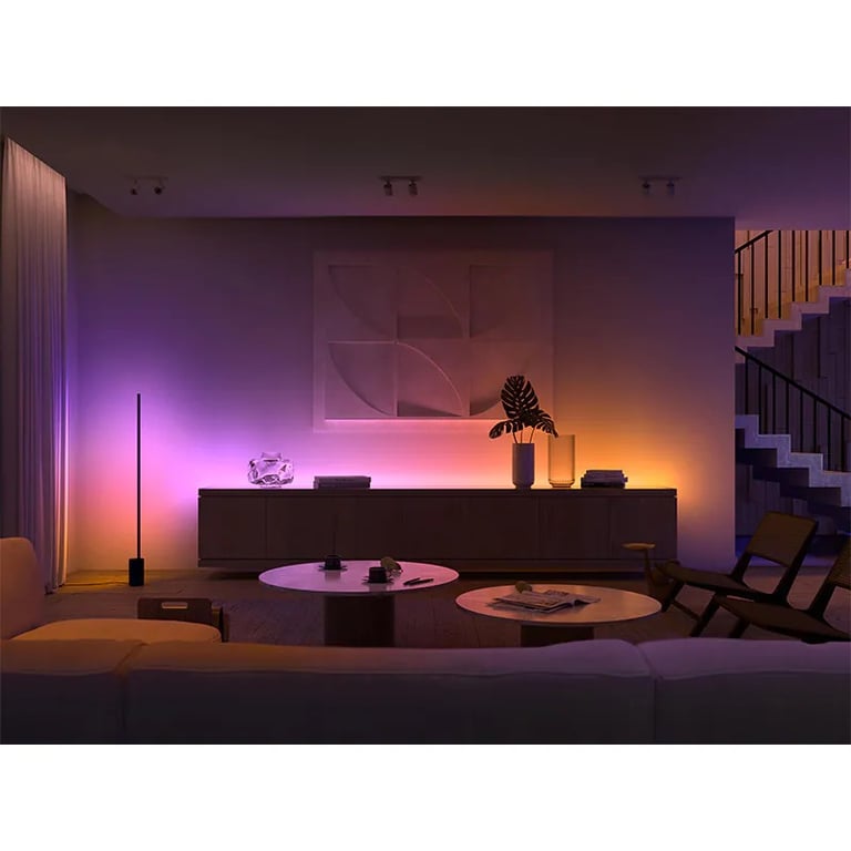 Philips Hue Signe 漸變全彩座地燈(黑色)