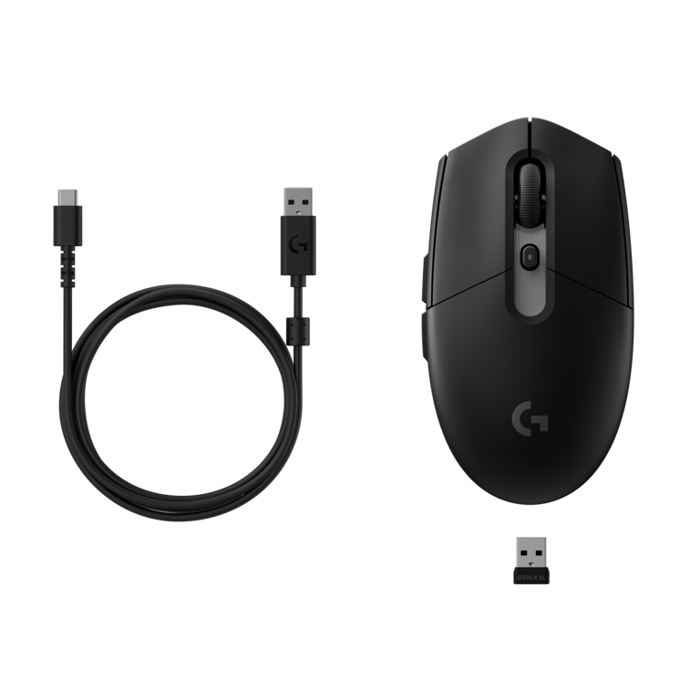 Logitech G G304 X SUPERLIGHT 無線電競滑鼠(黑色)