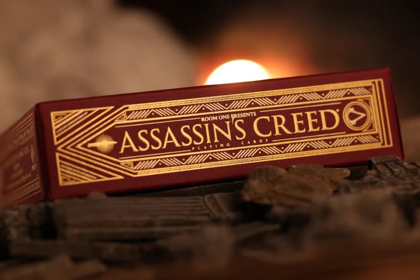 Room One Cards《Assassins Creed Legacy Ver. II》Playing Cards 啤牌(Garnet Signature Edition)