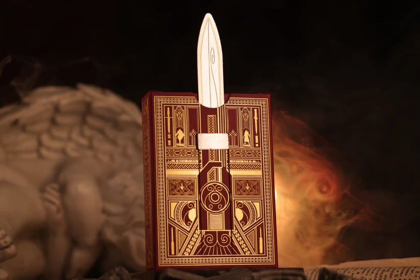 Room One Cards《Assassins Creed Legacy Ver. II》Playing Cards 啤牌(Garnet Hidden Blade Edition)