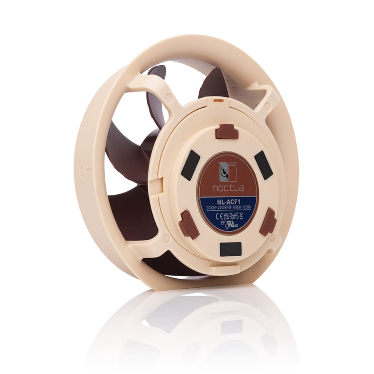 Noctua NF-ACF1 80mm 輔助冷卻風扇(Noctua液冷頭用)(Auxiliary)