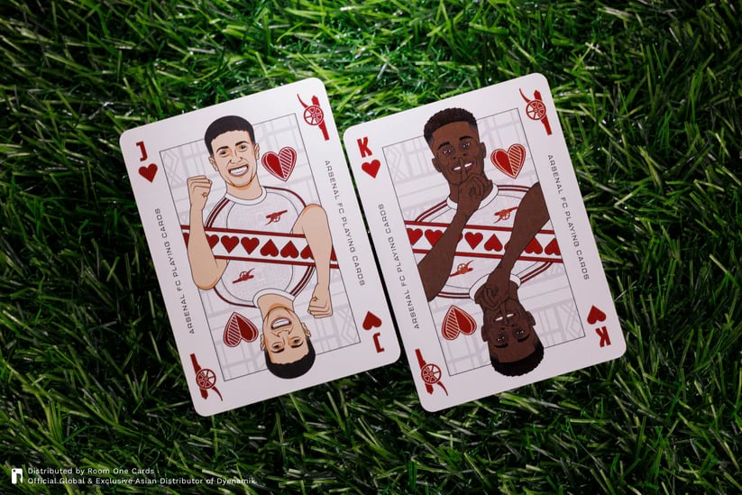 Room One Cards《Arsenal FC》Playing Cards 啤牌(3rd)