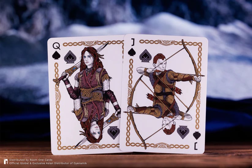 Room One Cards《God of War》Playing Cards 啤牌(Leviathan Axe Edition)