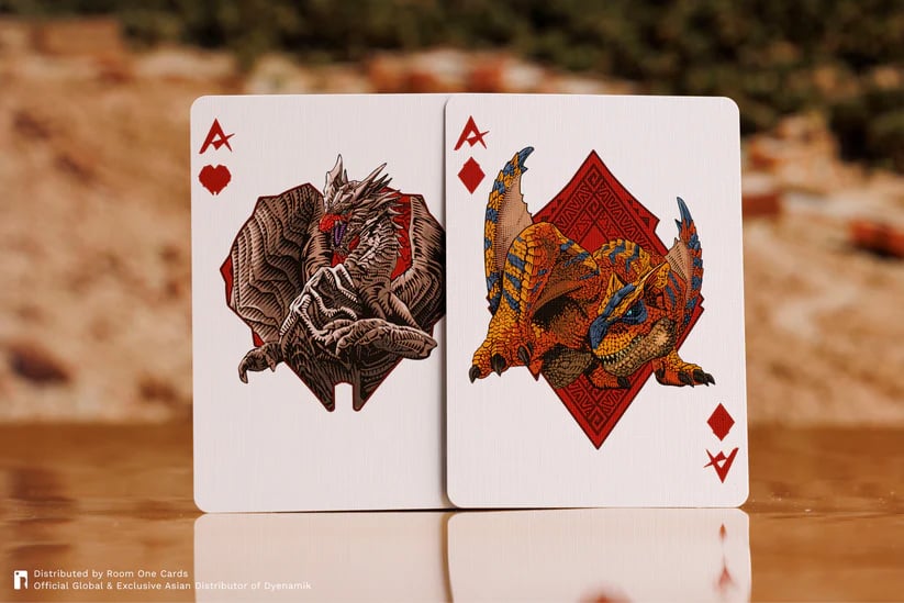 Room One Cards《Monster Hunter》Playing Cards 啤牌(Green)