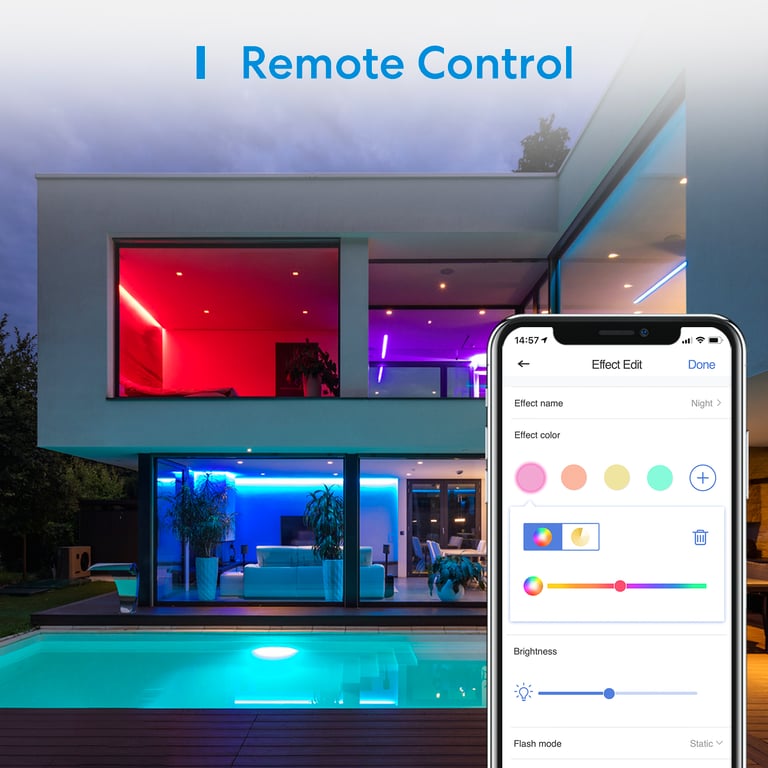 Meross MSL320 PRO Wi-Fi LED 智能燈帶 (5米)