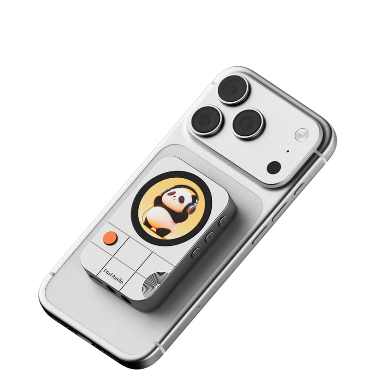Fosi Audio MD3 MagDac 便攜磁吸AMP+DAC(銀色)