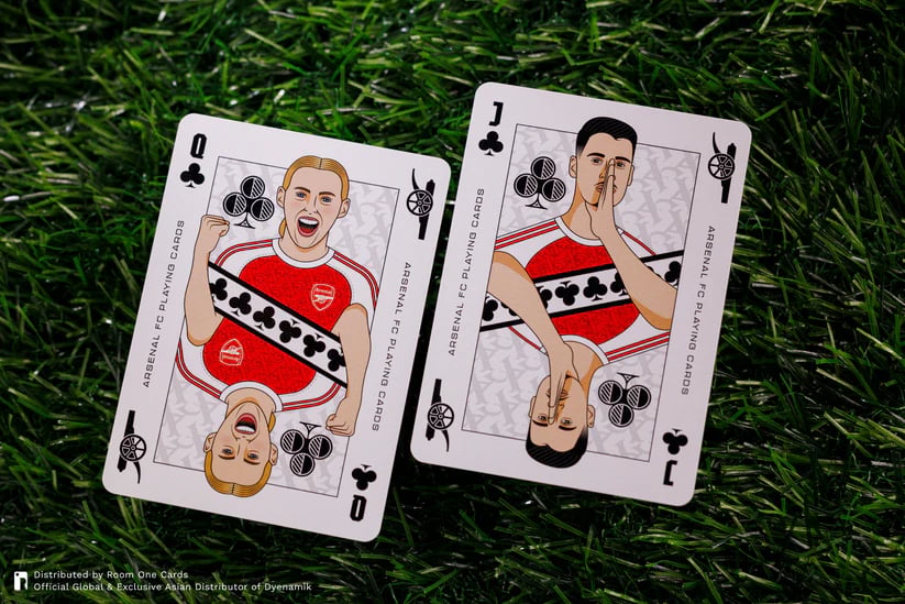 Room One Cards《Arsenal FC》Playing Cards 啤牌(Home)