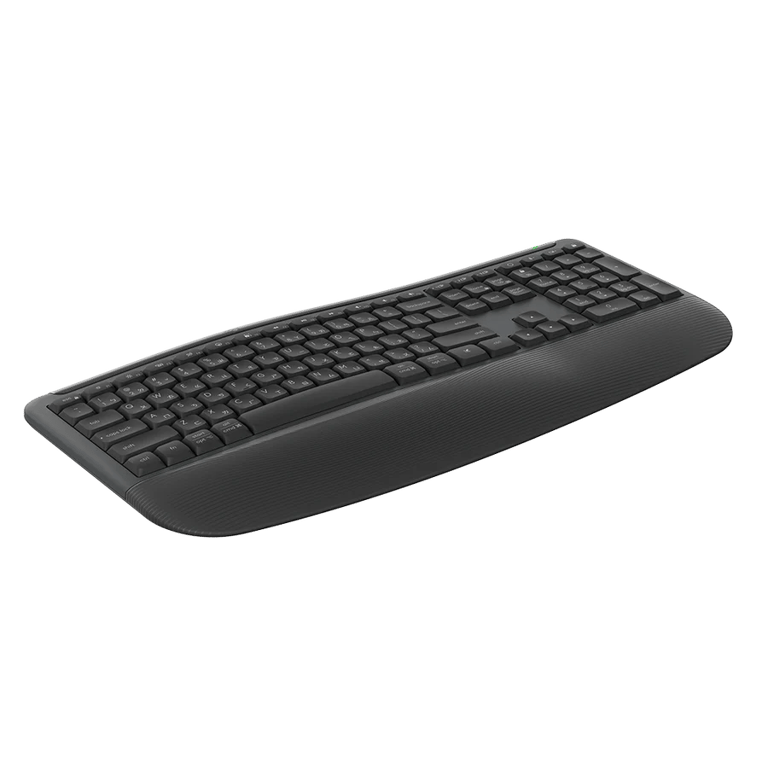 Logitech MK880 多工舒適無線鍵盤滑鼠組(石墨灰 (中文注音版))