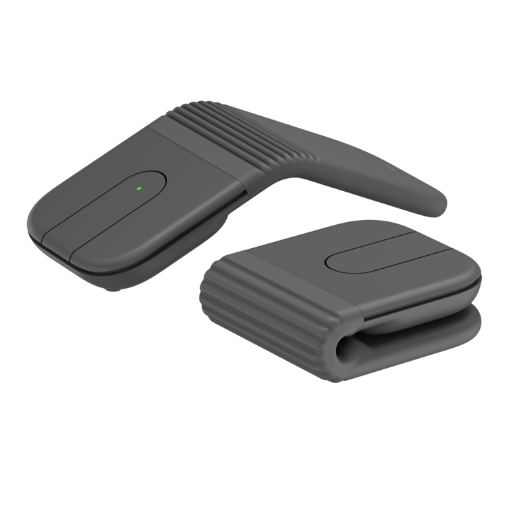 Logitech Mobi 無線摺疊滑鼠(石墨灰)