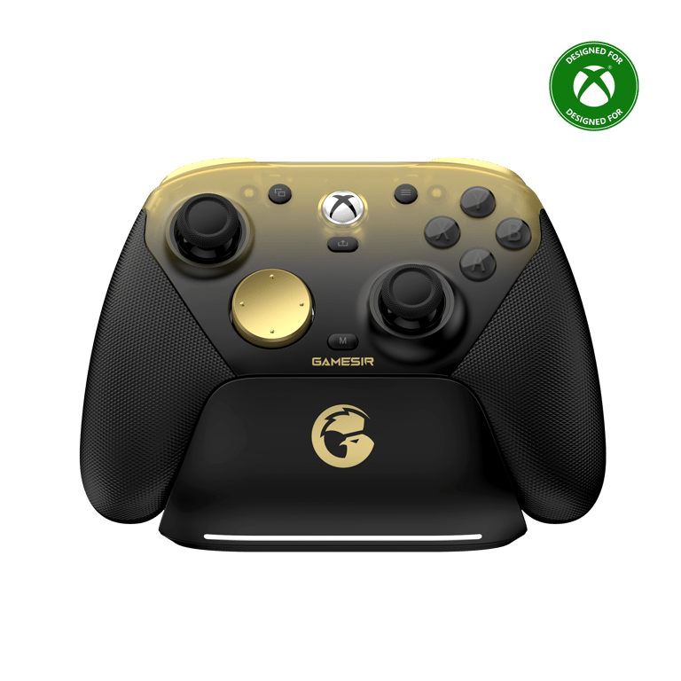 GameSir G7 Pro TMR 連充電底座三模無線控制器(金色)