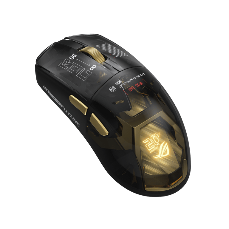 ASUS ROG Harpe II Extreme Edition 20 三模無線電競滑鼠(20周年紀念版)