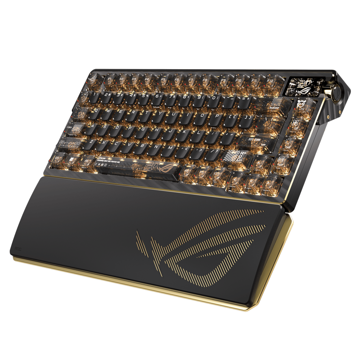 ASUS ROG Azoth Extreme Edition 20 三模無線機械式鍵盤(段落Storm軸-20周年紀念版)