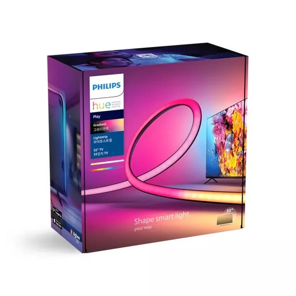 Philips Hue Play 65 吋漸變全彩情境燈帶 (電視適用)