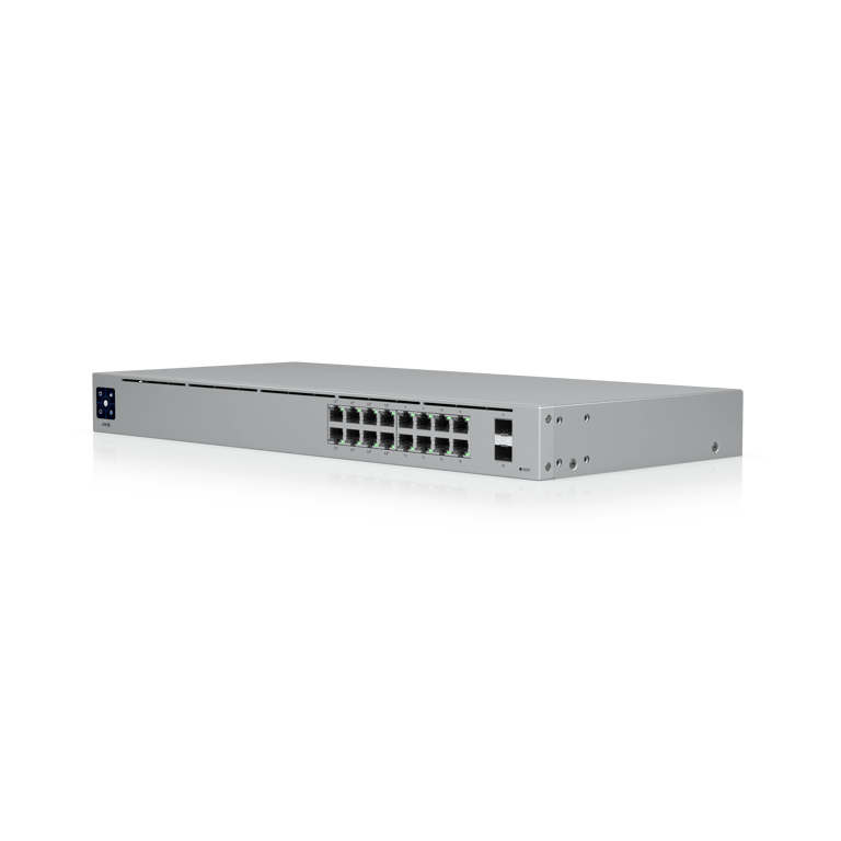 Ubiquiti UniFi Standard 16 PoE 16-Port 1GbE / 42W PoE 標準 PoE 交換機