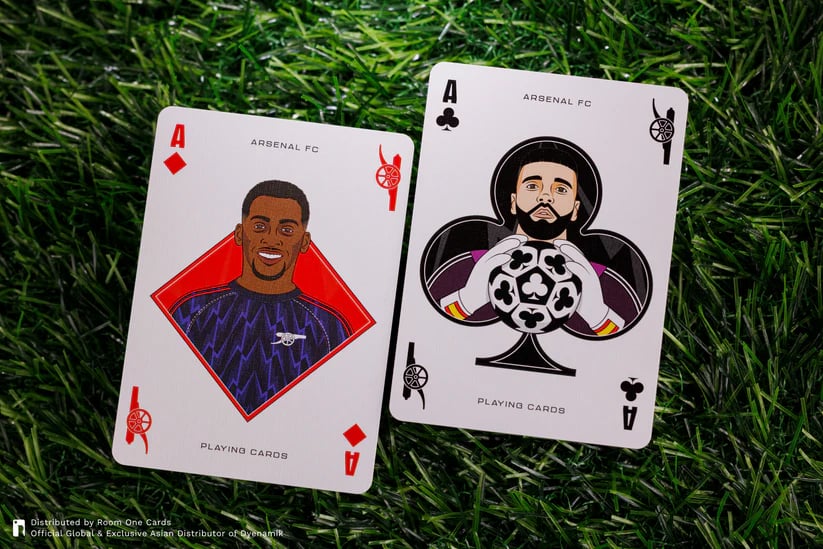 Room One Cards《Arsenal FC》Playing Cards 啤牌(Away)