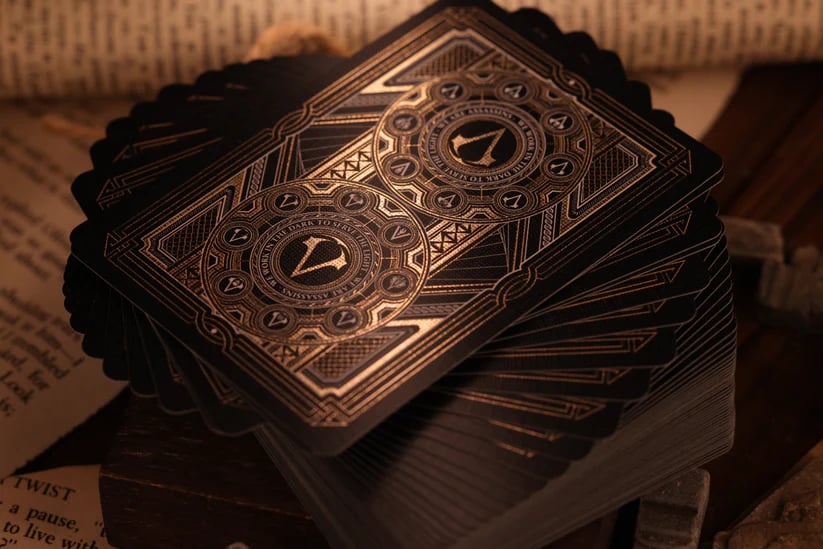 Room One Cards《Assassins Creed Legacy Ver. II》Playing Cards 啤牌(Onyx Hidden Blade Edition)