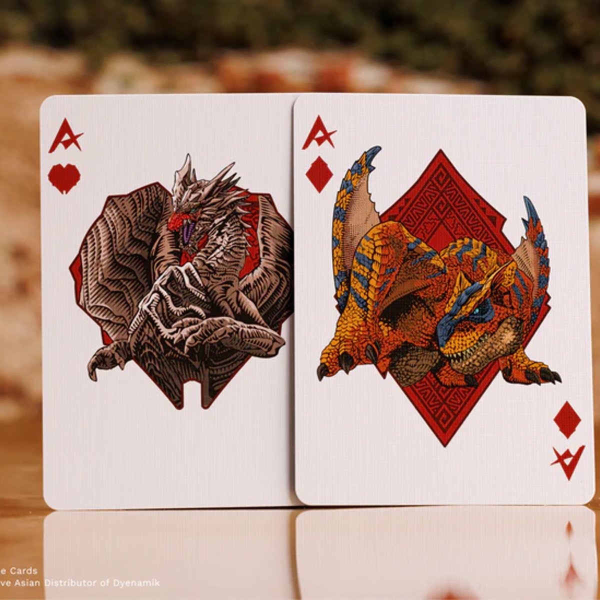Room One Cards《Monster Hunter》Playing Cards 啤牌(Red)