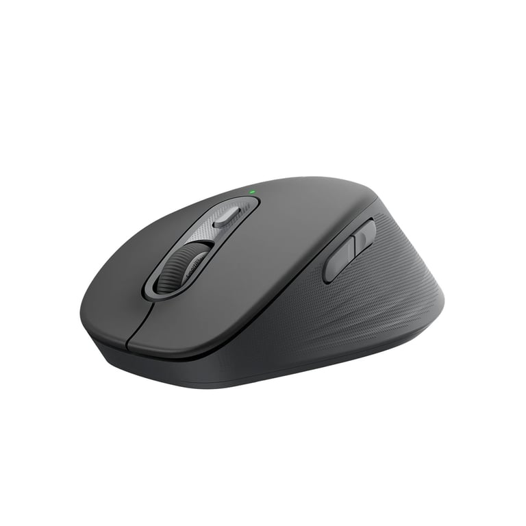 Logitech M840L 多工靜音無線滑鼠(大手版-石墨灰)